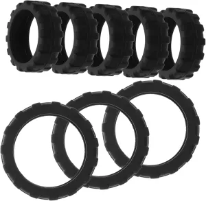 8pcs Luggage Wheel Protectors Covers Suitcase Wheel Replacement Parts Silent Silicone Travel Suitcase Feet Covers