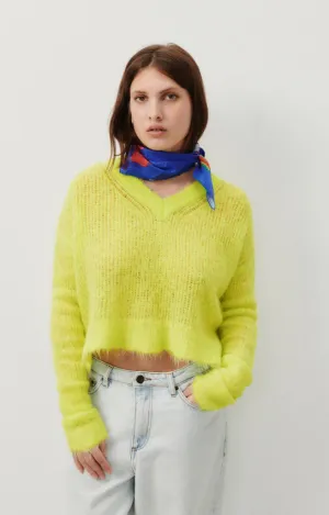 American Vintage - Bymi V Neck Sweater- BYM18AE