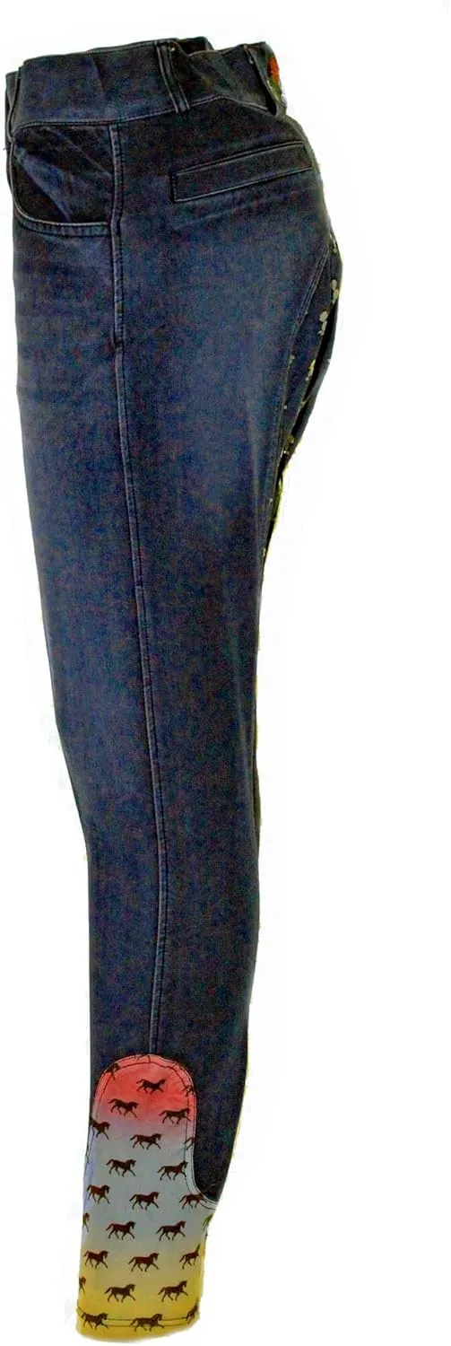 Anni Lyn Sportswear Women's Spirited F/S Denim Breech
