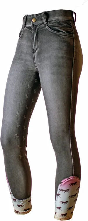 Anni Lyn Sportswear Women's Spirited F/S Denim Breech
