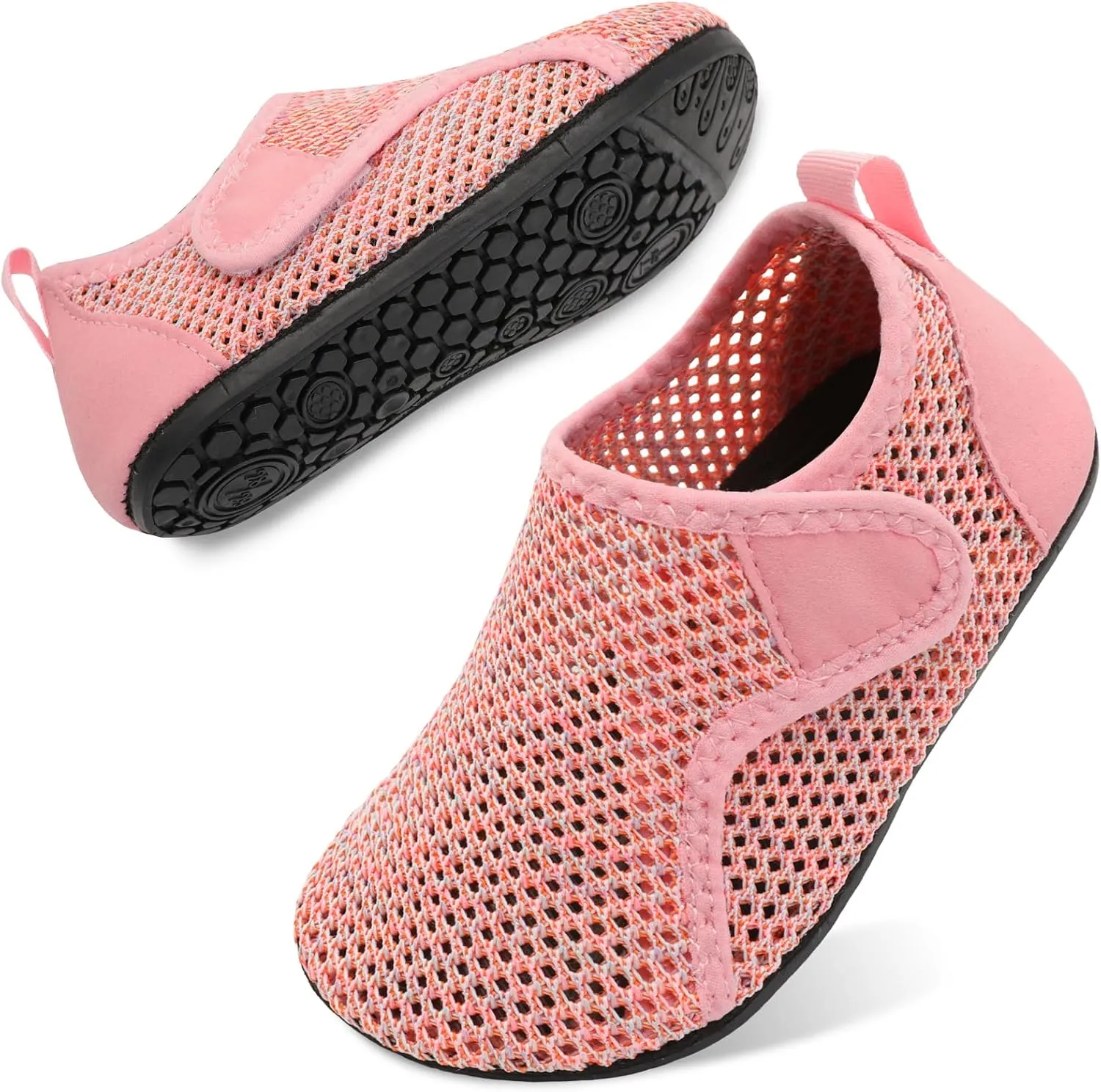 Besroad Kids Water Shoes Girls Boys Quick Dry Aqua Socks Barefoot Non Slip Beach Swim Surf Shoes