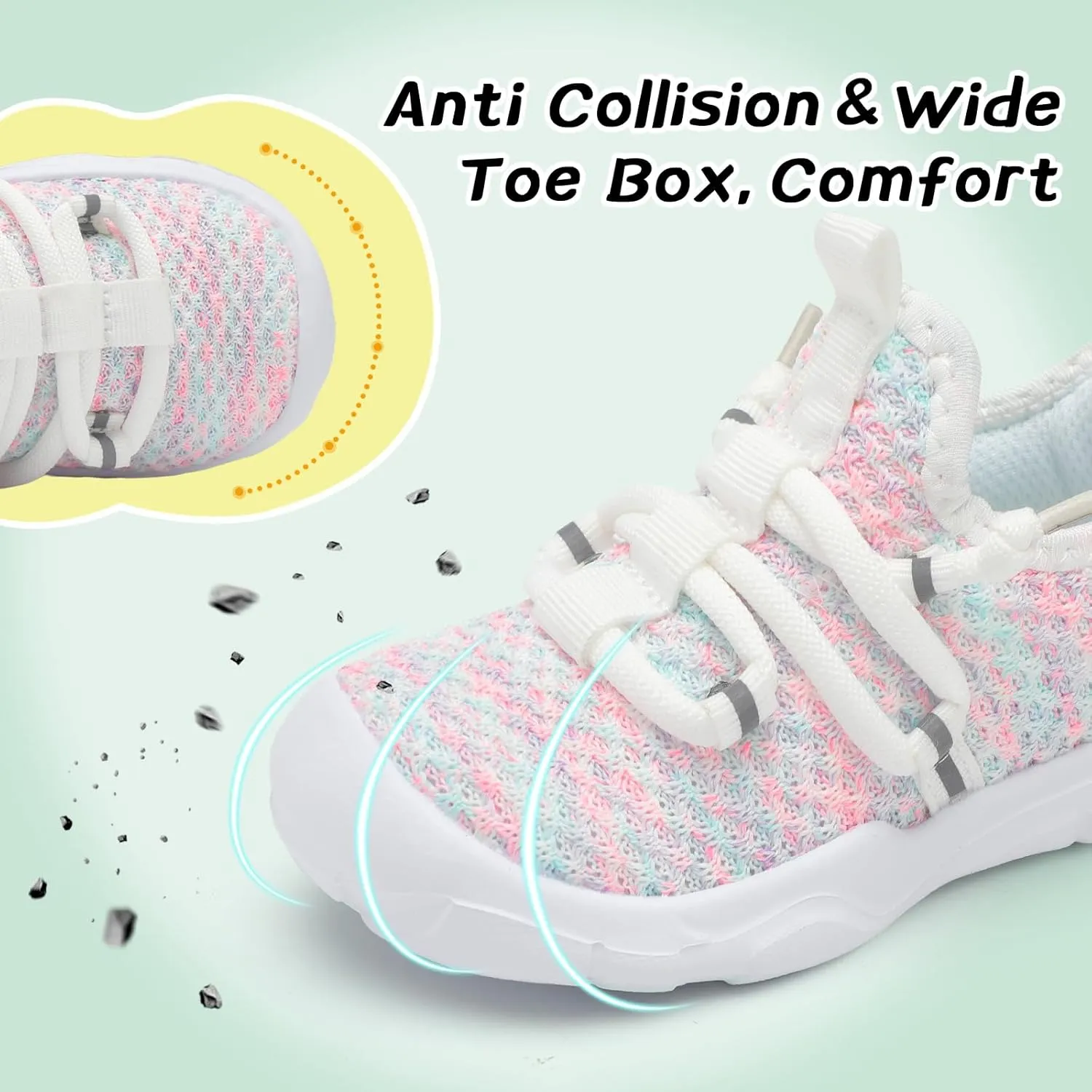 Centipede Demon Toddler Shoes Boys Girls Barefoot Shoes Kids Breathable Walking Running Shoe Slip on Sneakers Lightweight Outdoor Athletic Tennis Shoe