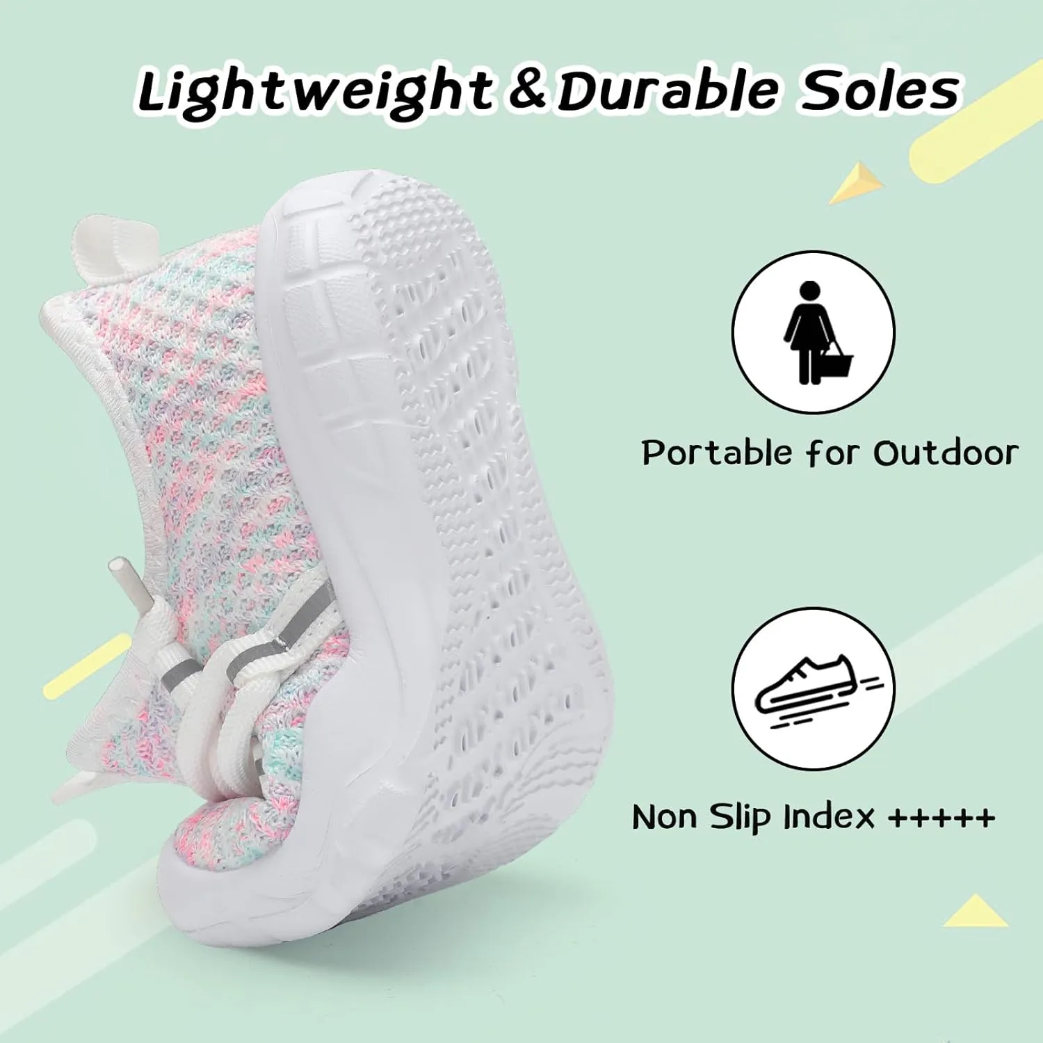Centipede Demon Toddler Shoes Boys Girls Barefoot Shoes Kids Breathable Walking Running Shoe Slip on Sneakers Lightweight Outdoor Athletic Tennis Shoe