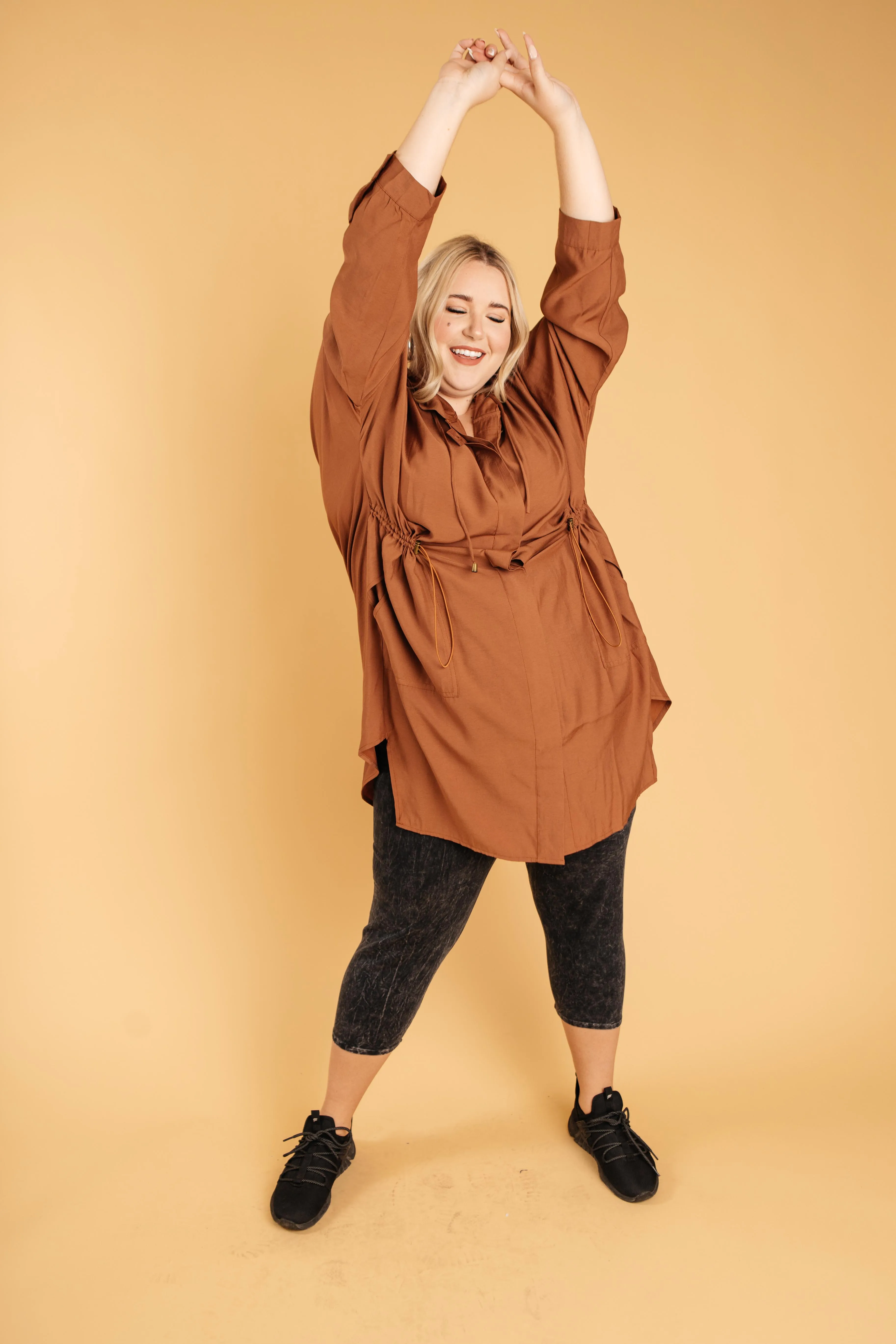 Charlotte Lightweight Camel Coat