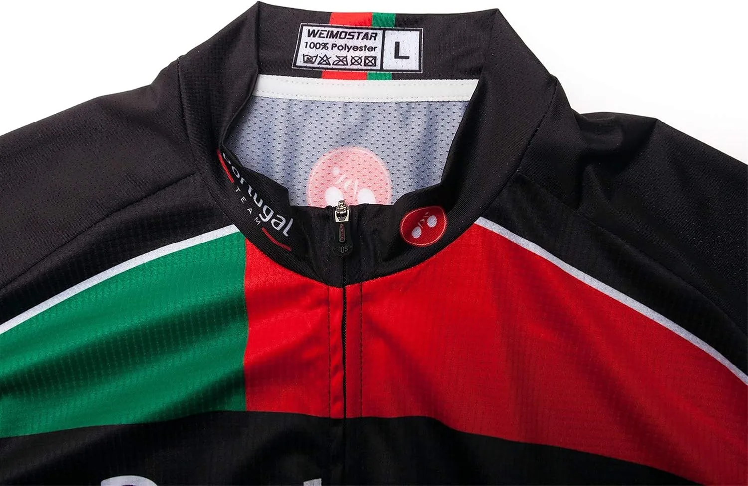 Cycling Jersey Mens Short Sleeve Full Zipper Bike Bicycle Top Shirts Breathable Clothing National Flag