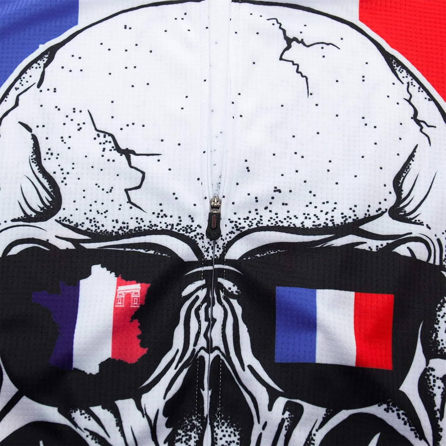 Cycling Jersey Mens Short Sleeve Full Zipper Bike Bicycle Top Shirts Breathable Clothing National Flag