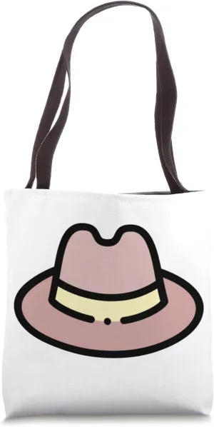 Fedora Hat Tote Bag