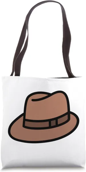 Fedora Hat Tote Bag