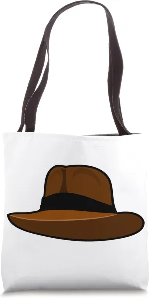 Fedora Hat Tote Bag