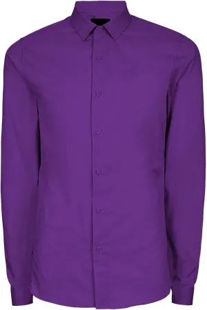 Hat and Beyond Mens Dress Shirt Button Down Long Sleeve Collar Solid Casual Slim Fit