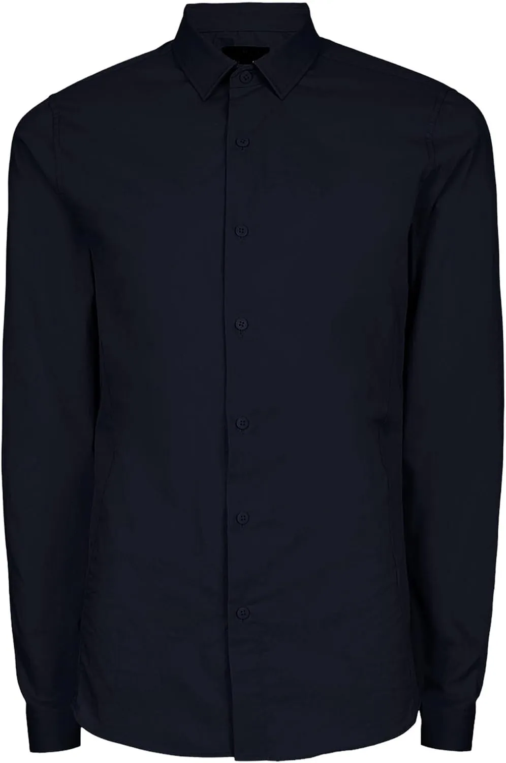 Hat and Beyond Mens Dress Shirt Button Down Long Sleeve Collar Solid Casual Slim Fit