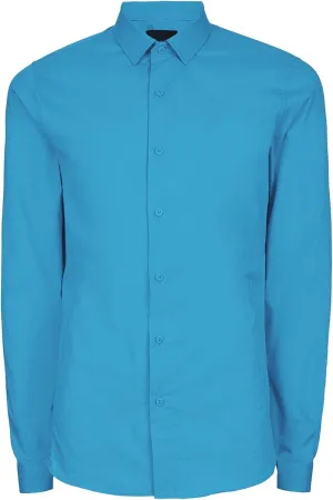 Hat and Beyond Mens Dress Shirt Button Down Long Sleeve Collar Solid Casual Slim Fit
