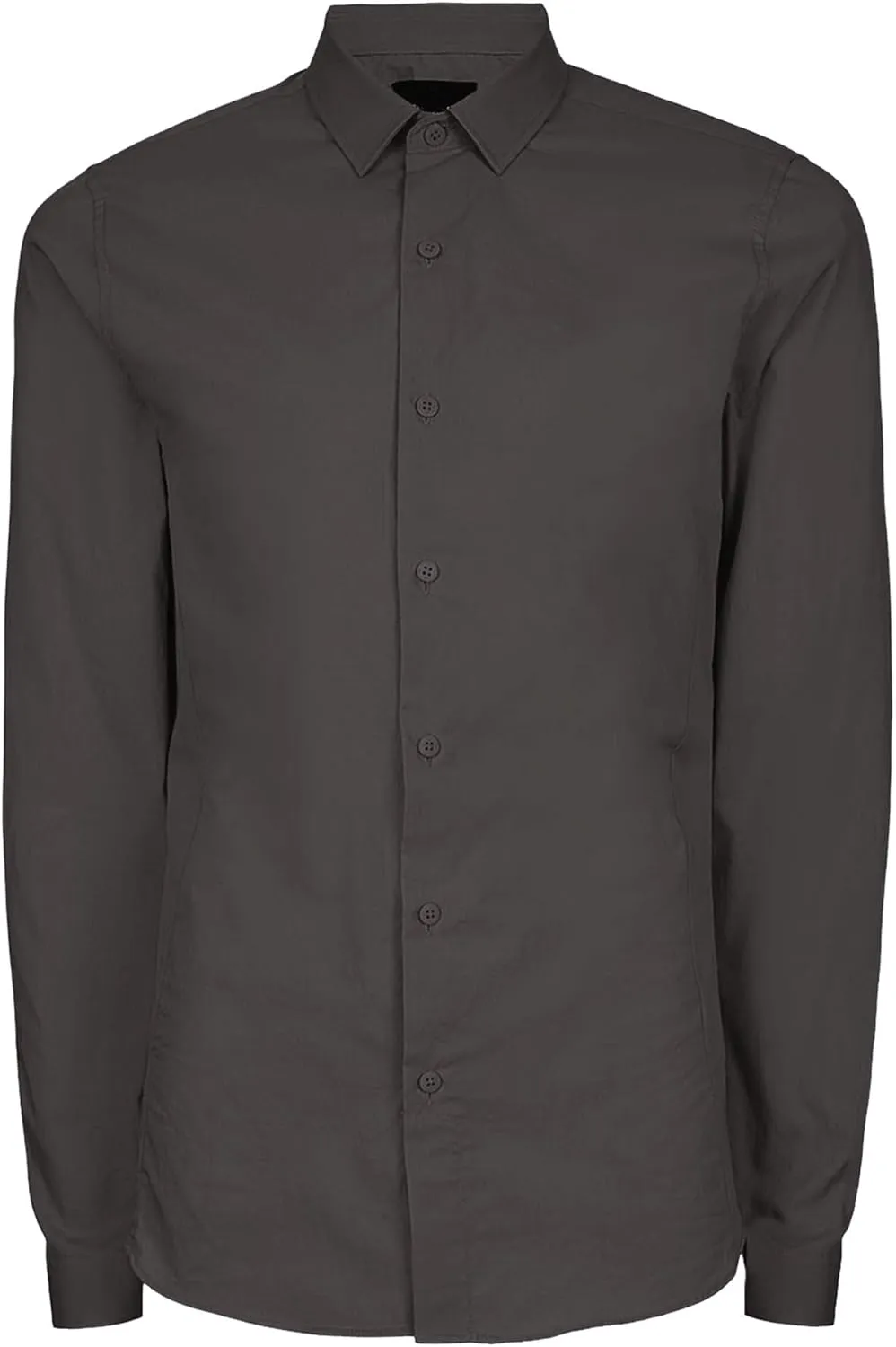 Hat and Beyond Mens Dress Shirt Button Down Long Sleeve Collar Solid Casual Slim Fit