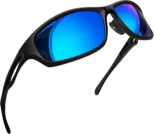 Joopin Sports Sunglasses Polarized UV400 Protection Wrap Around Sun Glasses Shades for Men Women