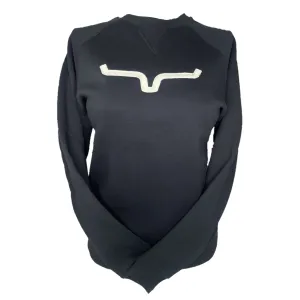 Kimes Ranch® Ladies Vintage Navy Crewneck Pullover VIN-NAVY