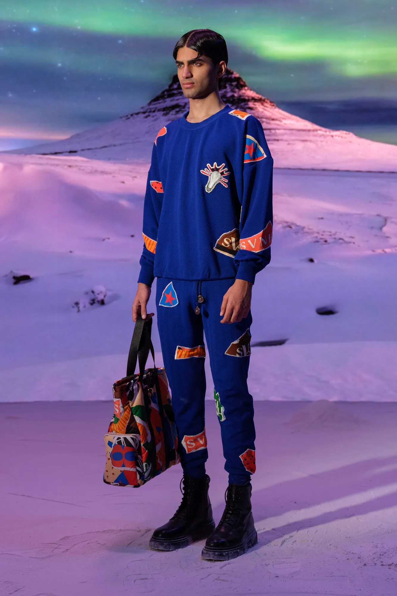 Lapiz Jumper with Patchwork