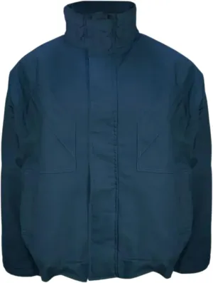 Magid Glove & Safety Men's Magid Fr Dual-Hazard Quilt-Lined Duck Bomber Jacket