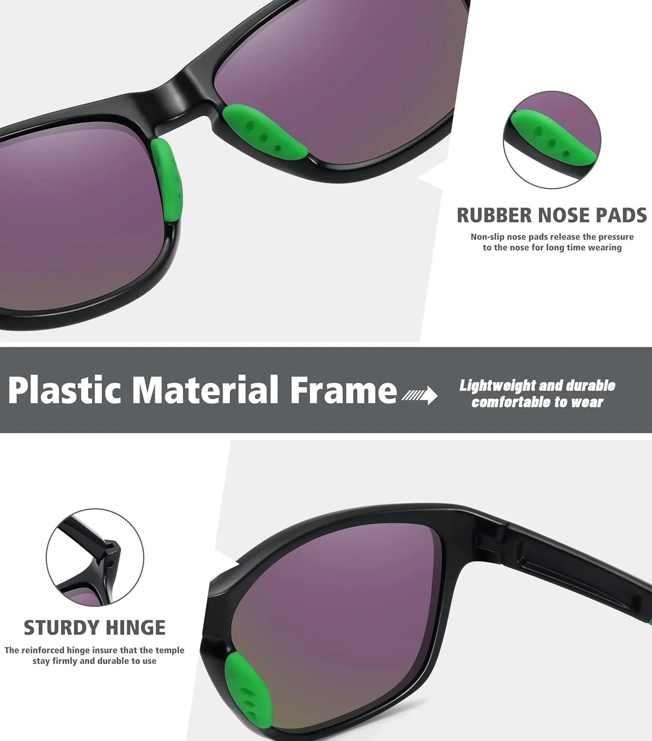 MEETSUN Polarized Sports Sunglasses for Women Men Driving Running Cycling Fishing Sun Glasses UV400 Protection