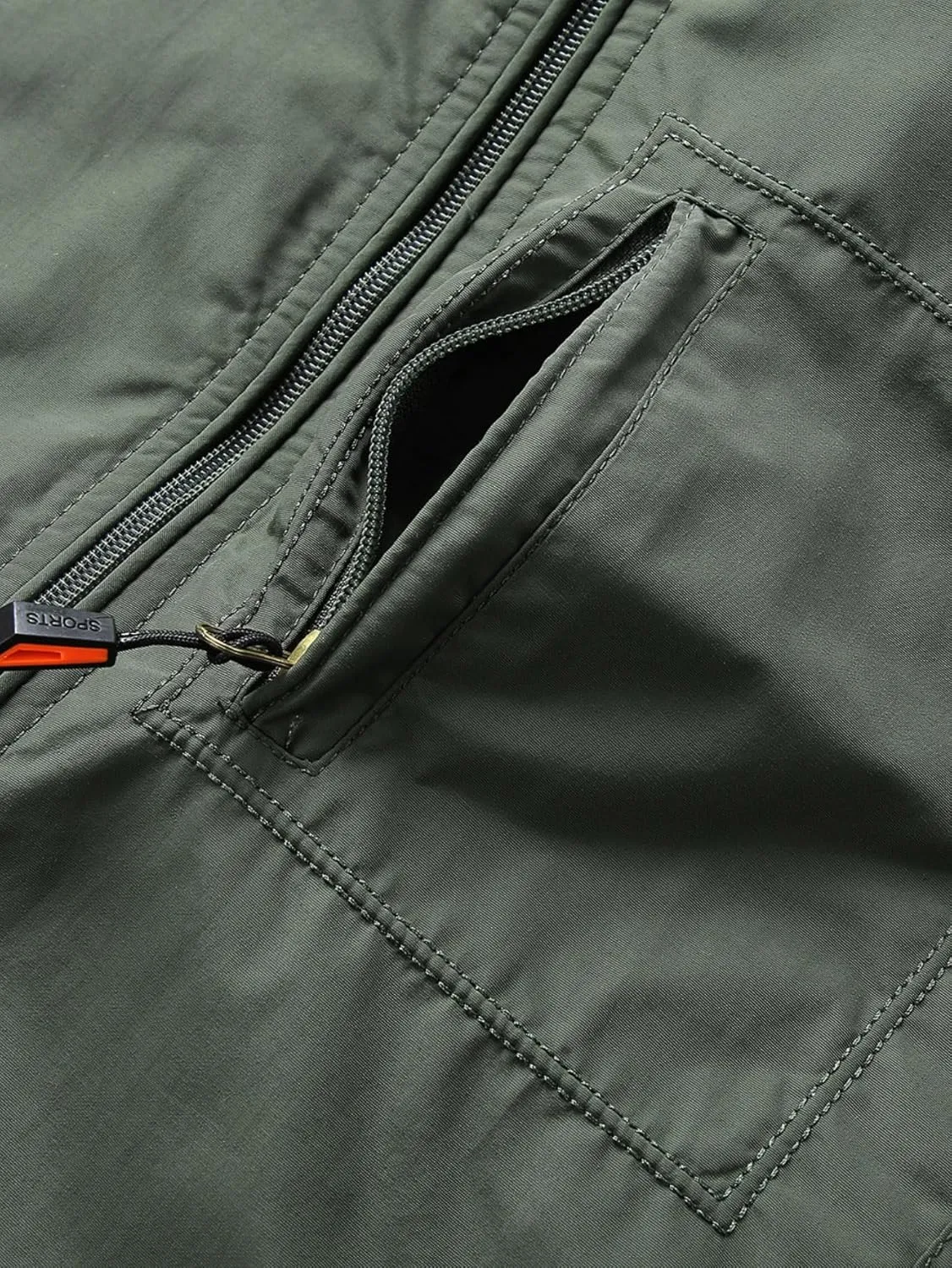 Men's Winter Waterproof Hooded Jacket, Warm Fleece-Lined Windbreaker, Insulated Outdoor Coat