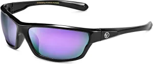 Nitrogen Polarized Wrap Around Sport Sunglasses for Men Women UV400 Protection Sun Glasses