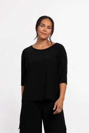 Reversible Cinch Top | Black
