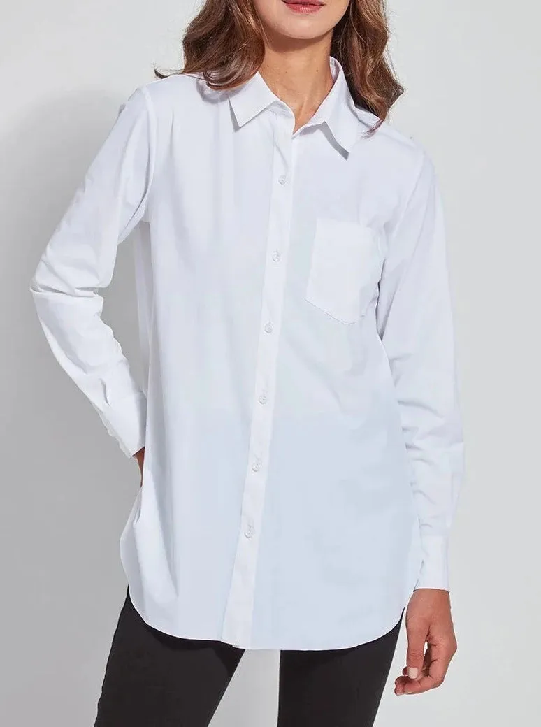 Schiffer Button Down [White-23-1470-M3]
