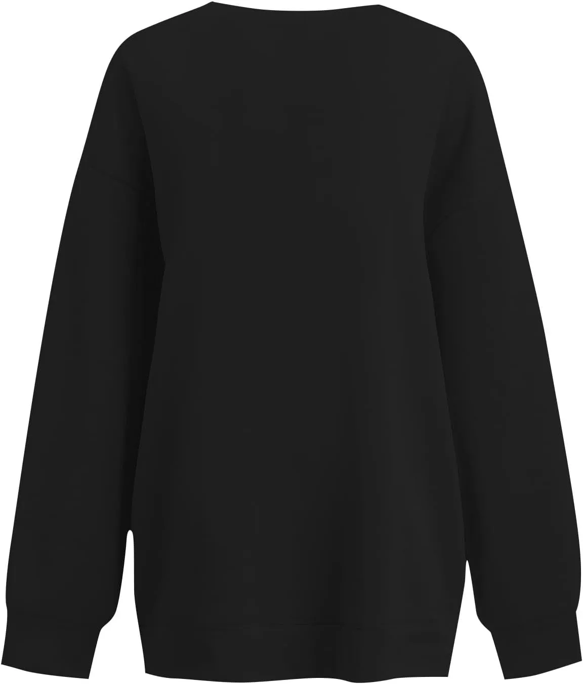 slqdgmryz Crew Neck Sweatshirts Women Oversized Preppy Sweatshirt Loose Fit Long Sleeve Fleece Pullover Crewneck Y2k Hoodie
