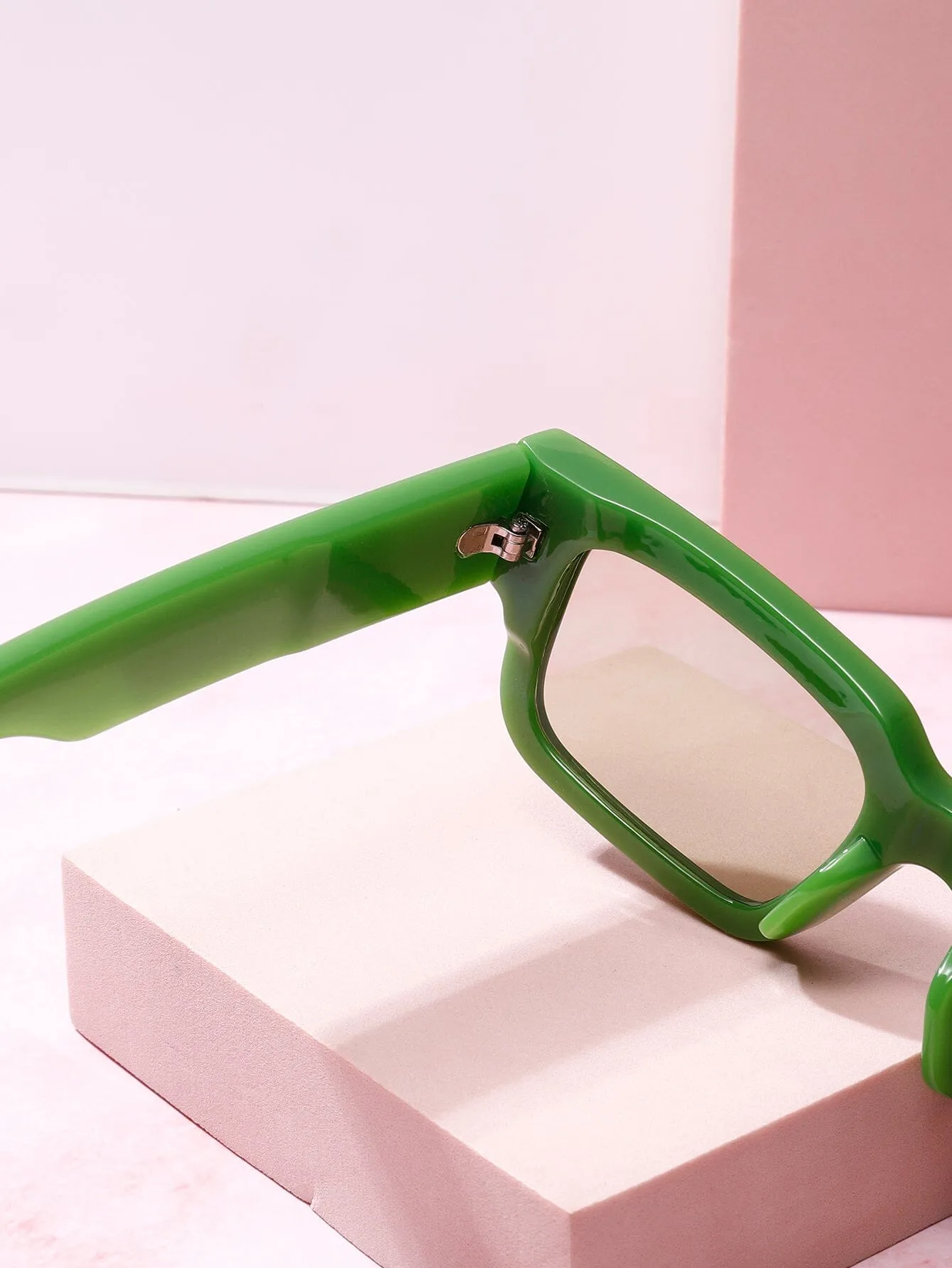 SPF Square Frame Sunglasses
