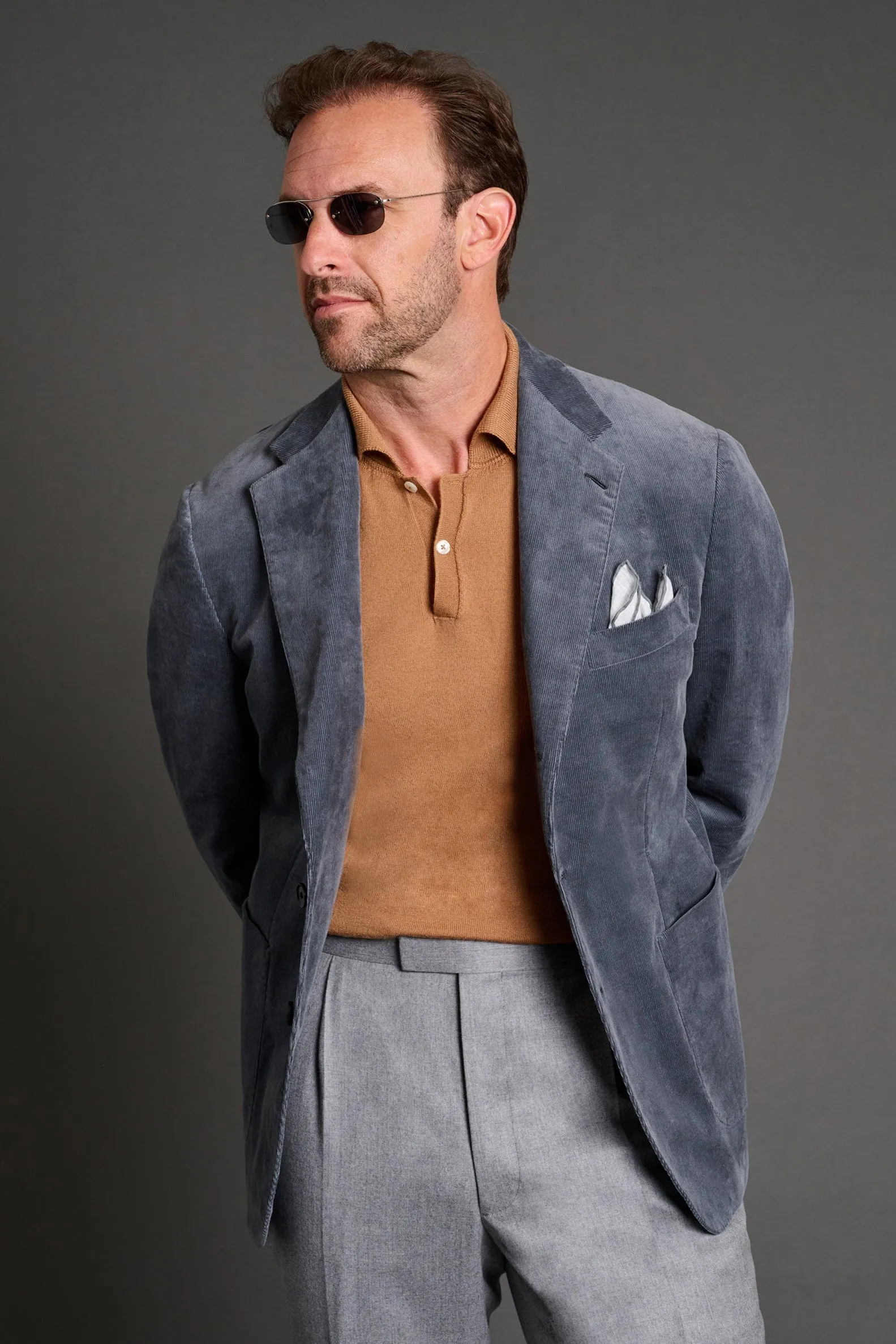 Stretch Corduroy Suit