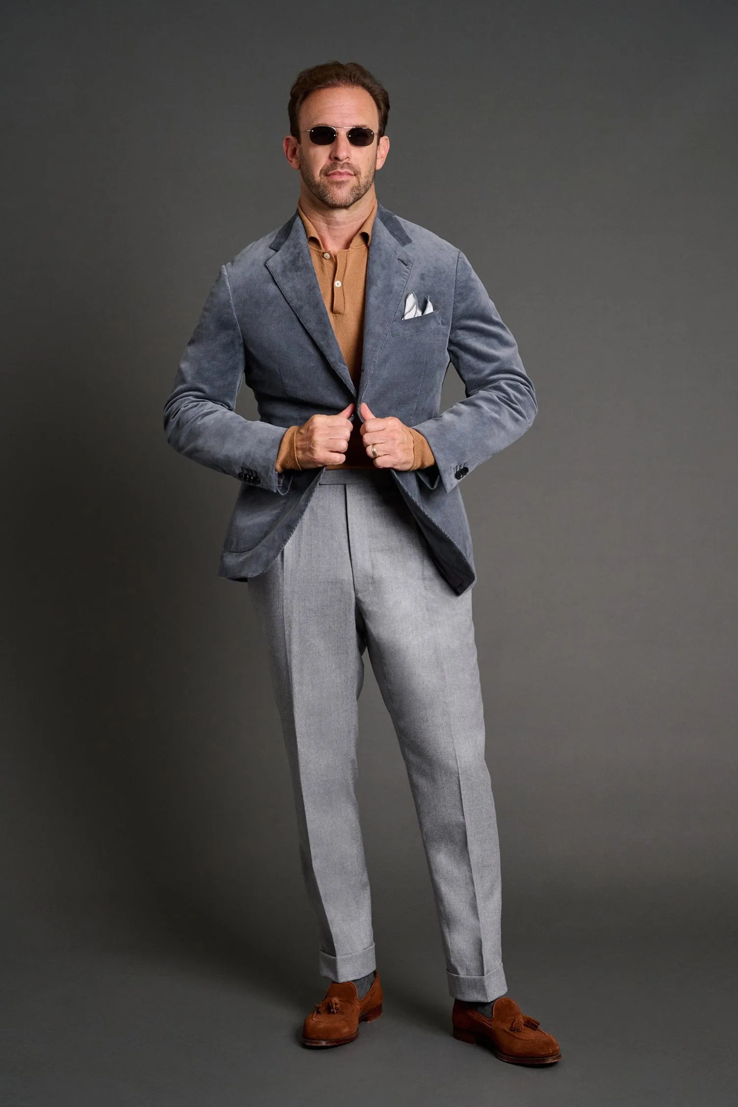Stretch Corduroy Suit