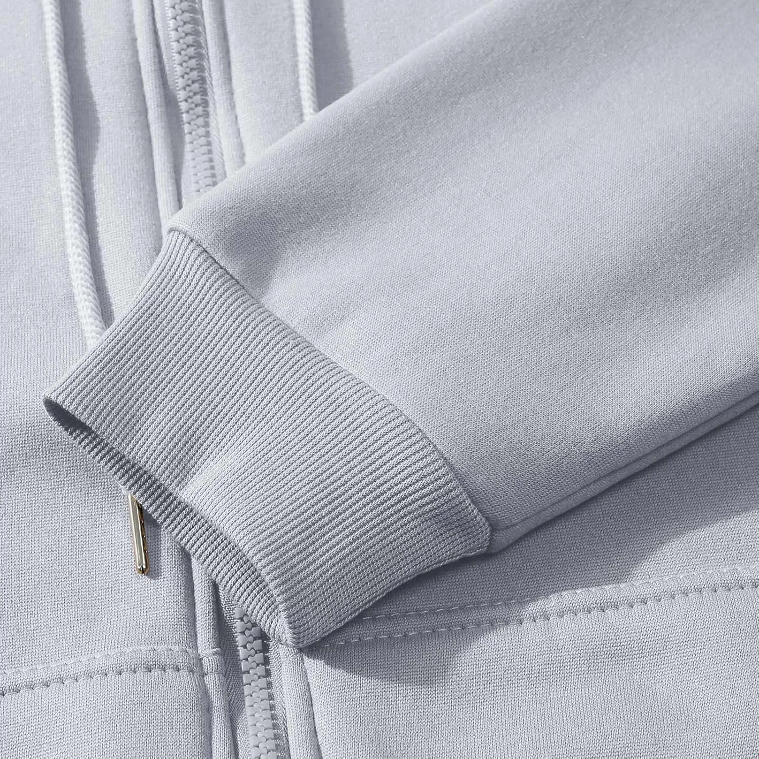Sweatshirts for Men Loose Fit Long Sleeve Solid Color Hoodies Pullover Breathable Active Lightweight Sweater