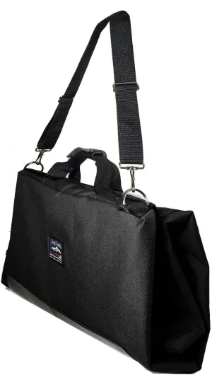 Thin-Flight Tri-Fold Garment Bag - Made in USA (Black)