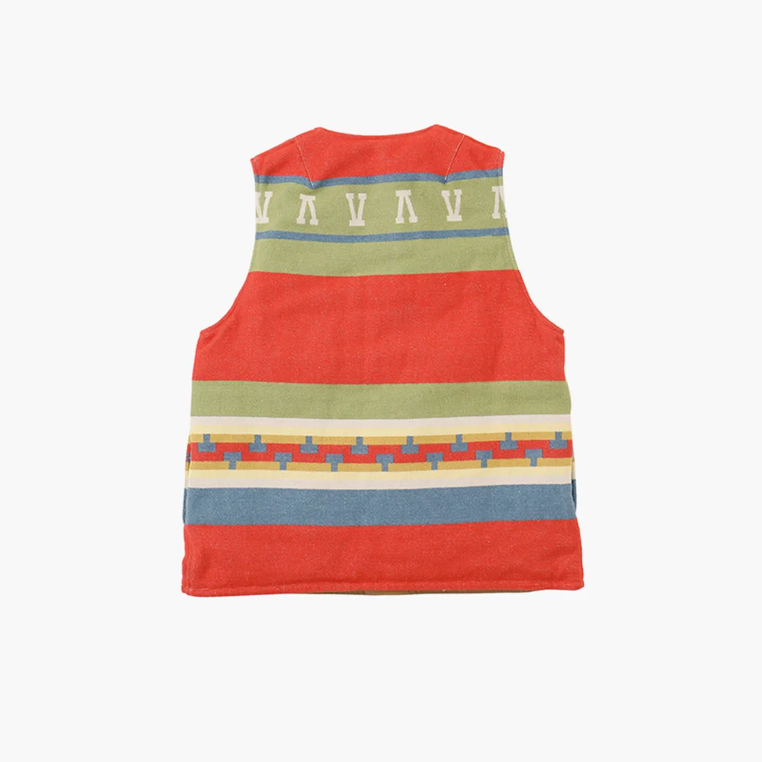 Visvim Kora Down Vest Green Red