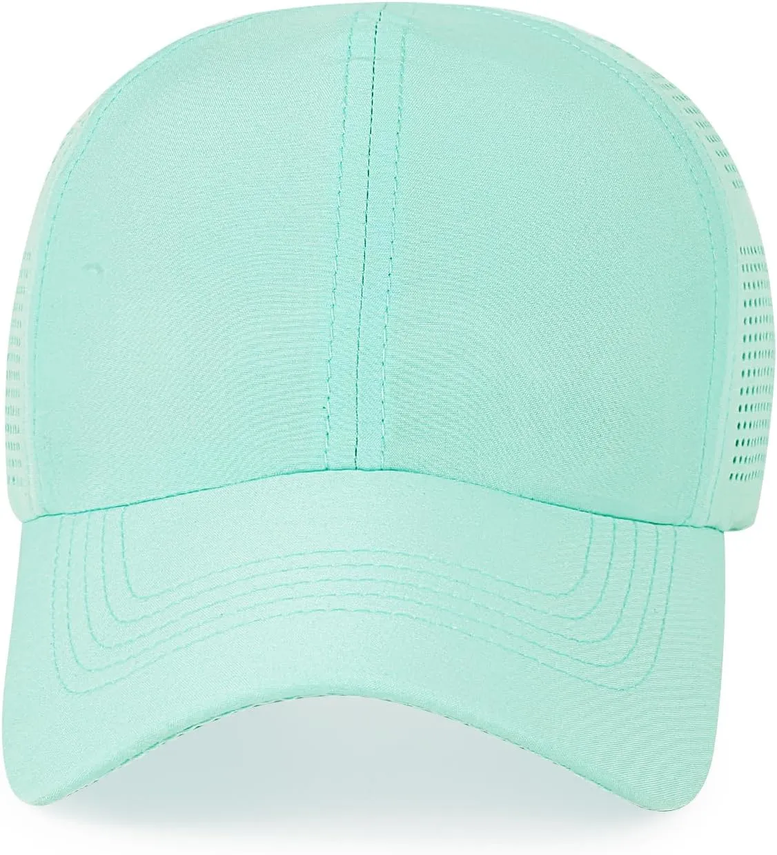 Womens Baseball Cap,Quick Drying Ponytail Hat,Lightweight UV Protection Mesh Sun Hat,Breathable Running Golf Hats for Women