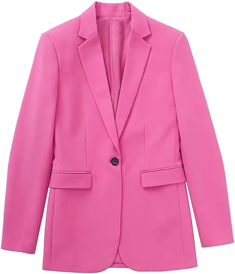 Women's Casual Suit Set 2 Piece Business Work Lady Blazer Set Fashion Office Jacket Pant Suit Set