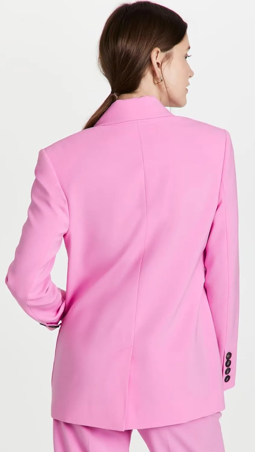 Women's Casual Suit Set 2 Piece Business Work Lady Blazer Set Fashion Office Jacket Pant Suit Set