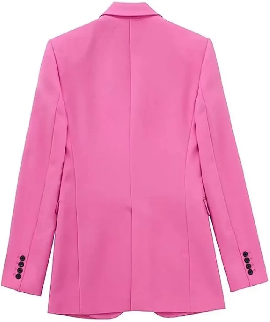Women's Casual Suit Set 2 Piece Business Work Lady Blazer Set Fashion Office Jacket Pant Suit Set