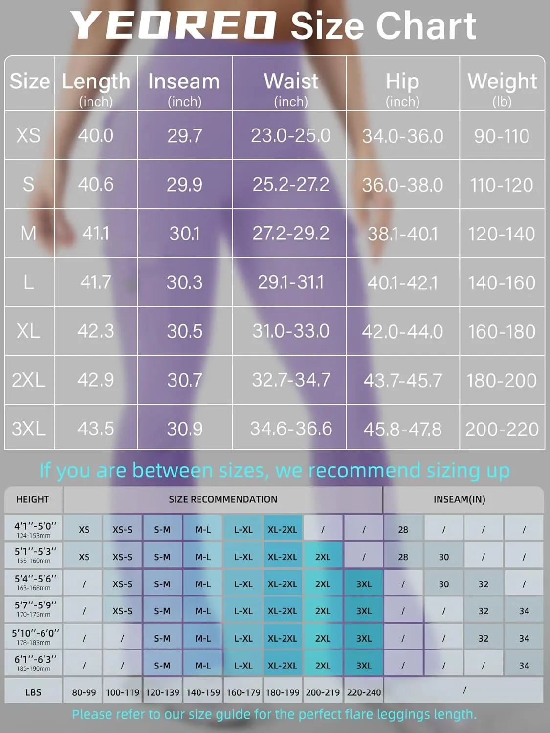 YEOREO CoreFlex Women Workout Flare Leggings with Pockets Hidden Scrunch High Waisted Cargo Gym Yoga No Front Seam Leggings
